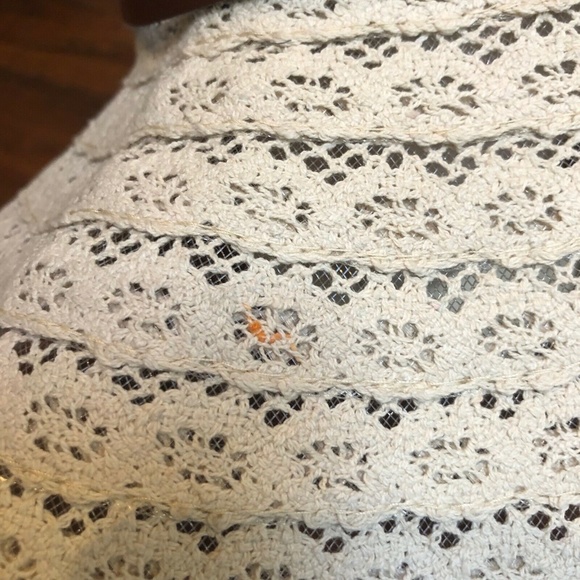 Vintage BoHo Hippie Eyelet Wide Brim Flopp… main image 5